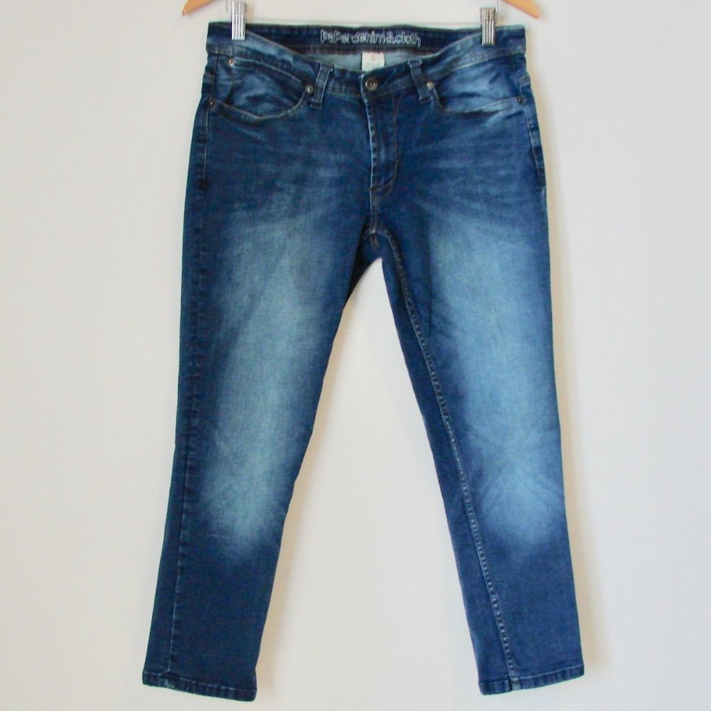 Straight Leg Jeans Stretch Paper Denim & Cloth Size 10
